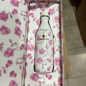 White and Pink LSF x Stanley 12 oz Tumbler Waterbottle